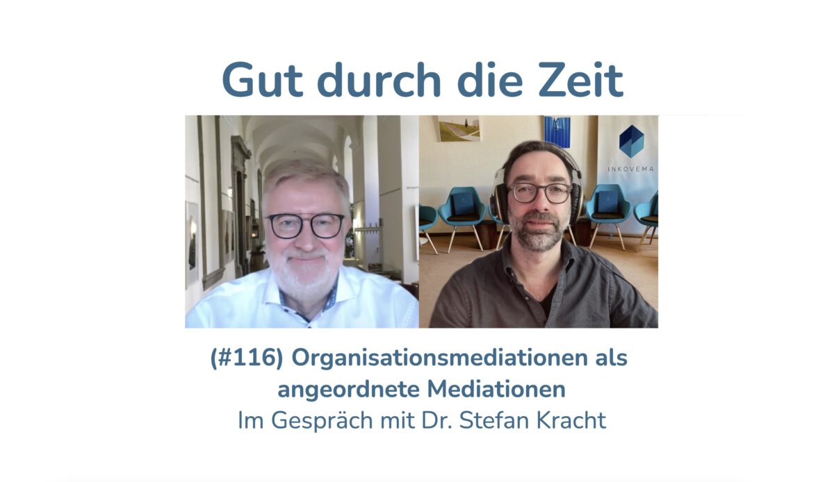 Organisationsmediationen als Mediationen. Im Gespräch mit
