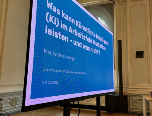 Lecture: Mediation at Higher Regional Courts – OLG Celle & OLG Schleswig – Exchange of experience 4 July 2025