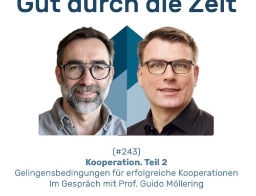 #243 GddZ – Kooperation. Teil 2. Gelingensbedingungen für erfolgreiche Kooperationen. Im Gespräch mit Prof. Guido Möllering